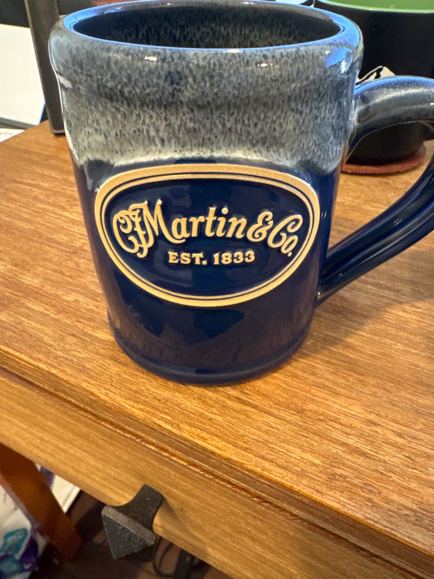 Martin Rancher Blue Coffee Mug MADE IN USA