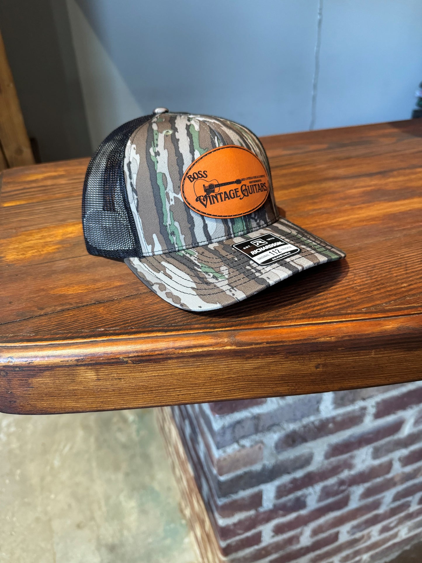 Boss Vintage Guitars Logo Hat-Realtree Original