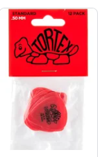Pick-Dunlop Tortex Red .60mm 12 Pack