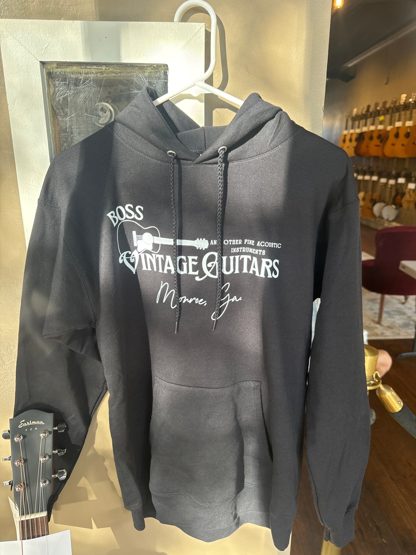 Boss Vintage Hoodie-Black