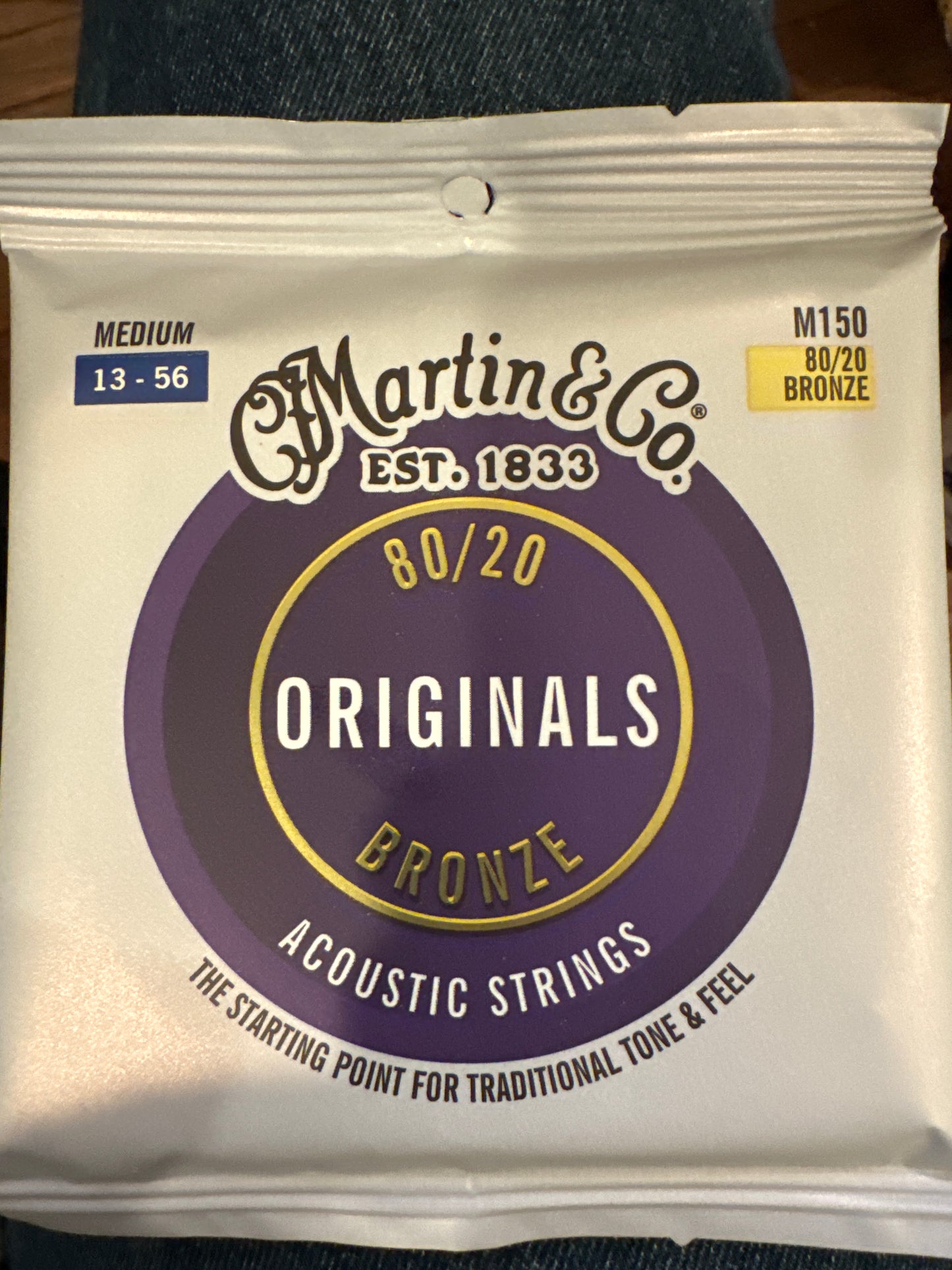 Martin Originals 80/20 Bronze 13-56 Medium M150