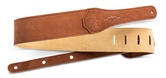 Taylor Gemstone 2.5" Sanded Leather Guitar Strap