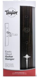 Taylor Nouveau Guitar Hanger - Ebony, Acrylic Inlay