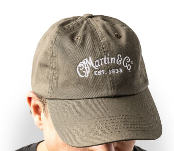Martin Logo Hat-Olive