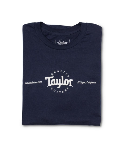 Taylor Classic T Navy/Grey