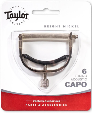 Taylor Capo, 6-String, Nickel