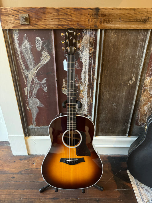 Taylor 417e-R Tobacco Sunburst Top