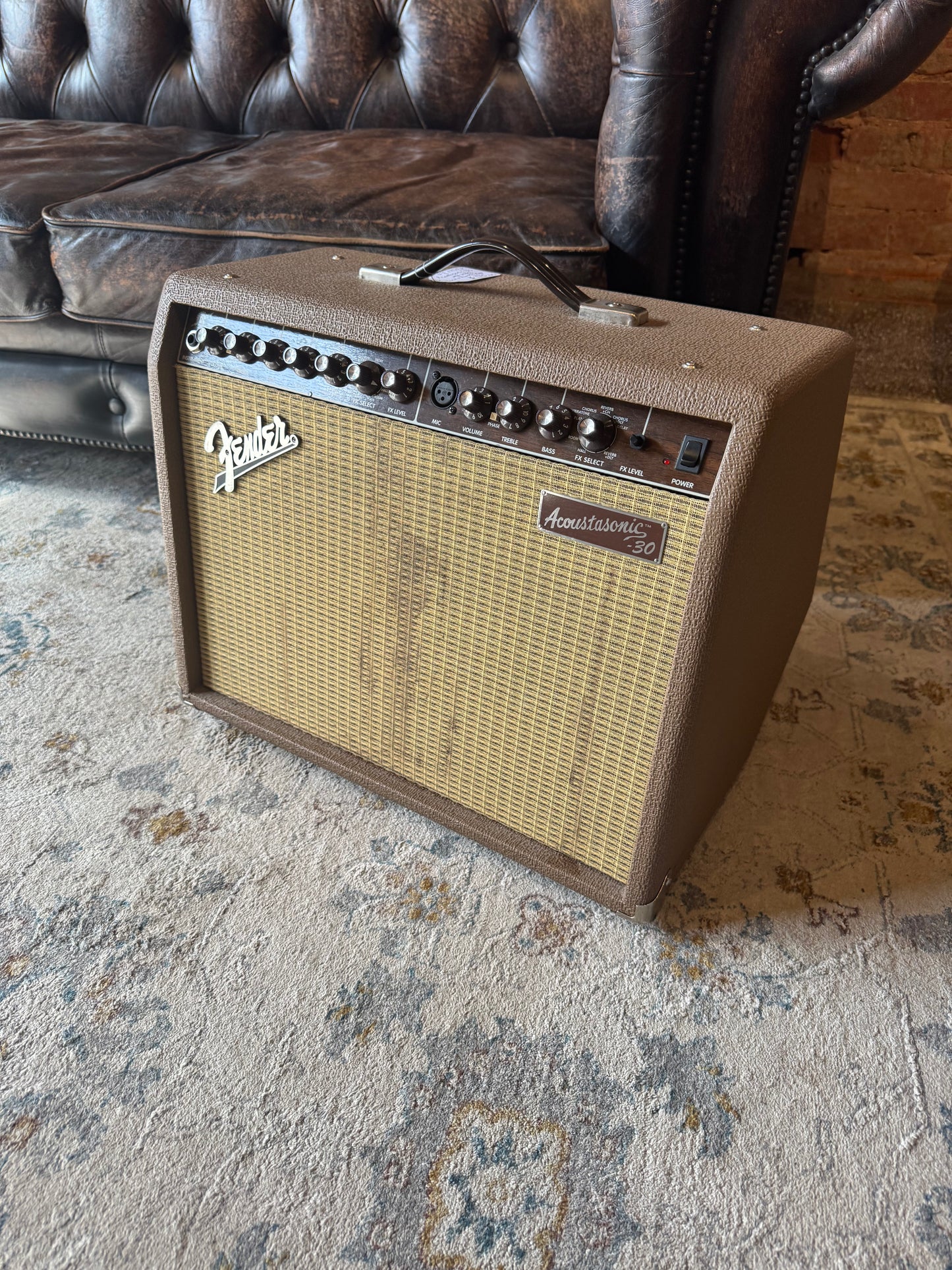 Used Mid 2000's Fender Acoustasonic 30 DSP 2-Channel 30-Watt Amp